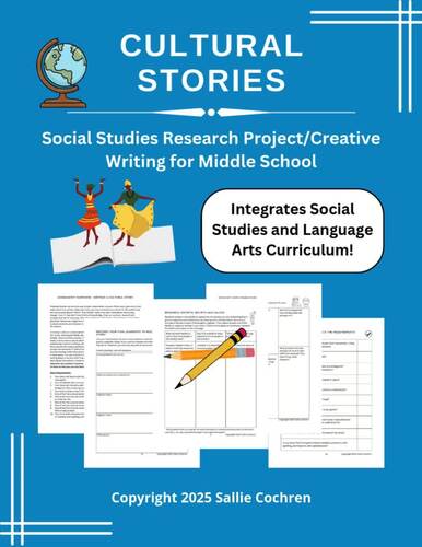 Cultural Stories: Social Studies Research Project, Creative Writing ...
