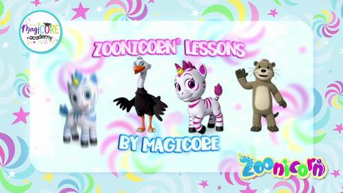 Perseverance SEL Lesson Zoonicorn Character Education Digital Lesson & Activity