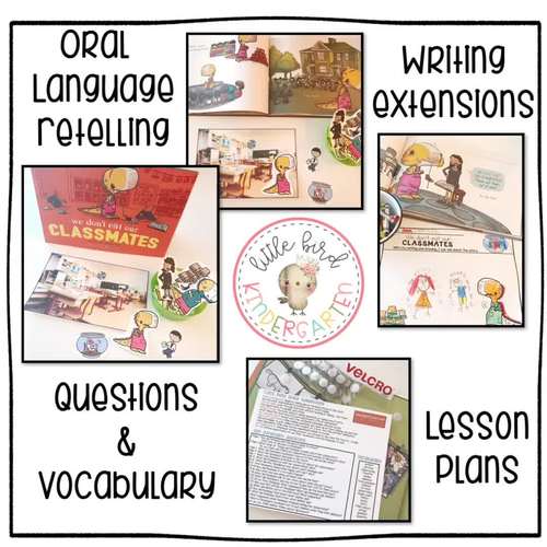 We Don't Eat Our Classmates: A Story Companion by Little Bird Kindergarten