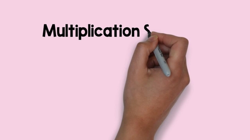 Preview of Multiplication Strategy for x5  Use a Ten Frame / Distance Learning