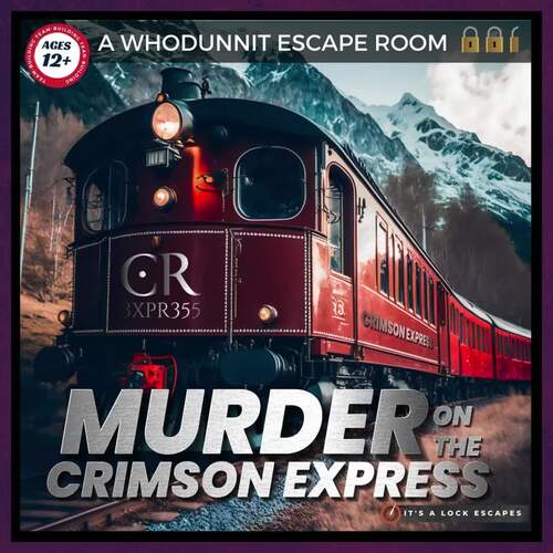 Virtual Holiday & Mysteries 18 Escape Room Bundle, Middle, High School