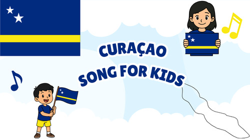 Preview of Curaçao Song for Kids | Learn About Curaçao | Caribbean Geography Music Video +