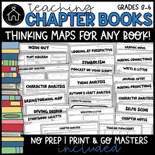 BUNDLE | Teaching with Chapter Books by Once Upon a One-Room Schoolhouse