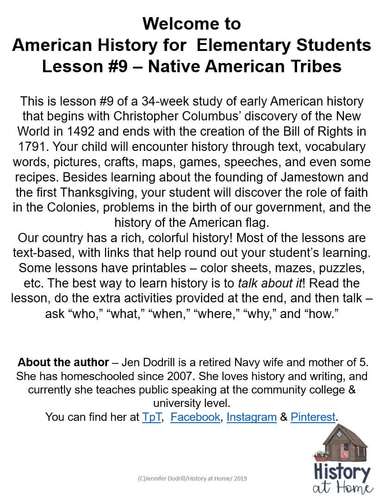 native american history assignment