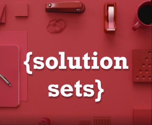 Introduction to Solution Sets - Video by Middle Grade Math | TpT