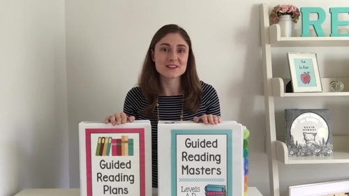 Preview of Guided Reading Organization Tips