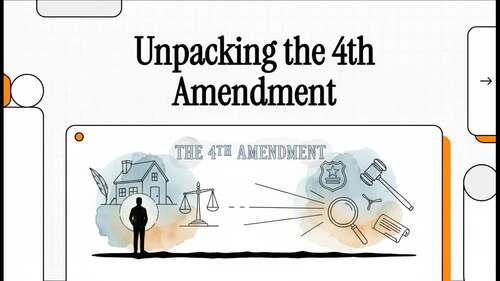Unpacking the 4th Amendment by Cook Legal Studies | TPT