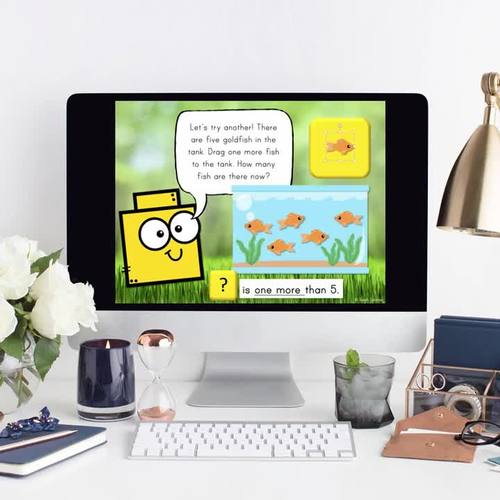 One More | Math Lesson Slides | Number Sense Games | Number Sense ...