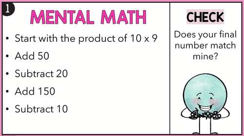 Add and Subtract Unit Review - 4th Grade Math PowerPoint Lesson & Activities