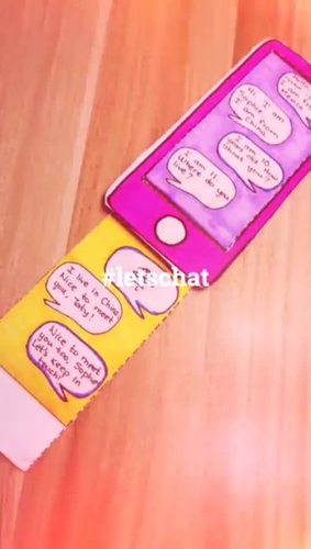 Cell phone craft for language learning by Ms Taty's Class | TPT