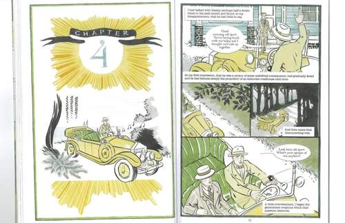 Great Gatsby Chapter 4 Graphic Novel/Audiobook by Mrs. T's Everything's
