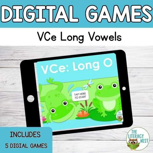 VCe Digital Games by Emily Gibbons The Literacy Nest | TPT