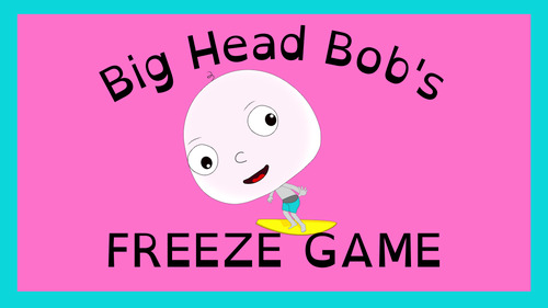 Preview of *Video Game | Freeze Dance | Group Activities For Kids | Big Head Bob