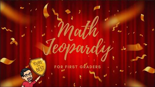 Math Jeopardy game with automatic scoreboard for First Grade by Ms ...