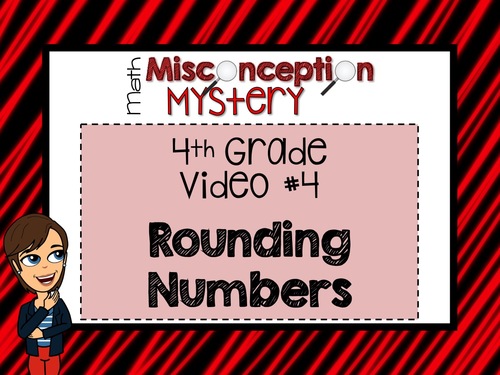 Preview of 4th Grade Math Mystery | #4: Rounding Numbers | DISTANCE LEARNING