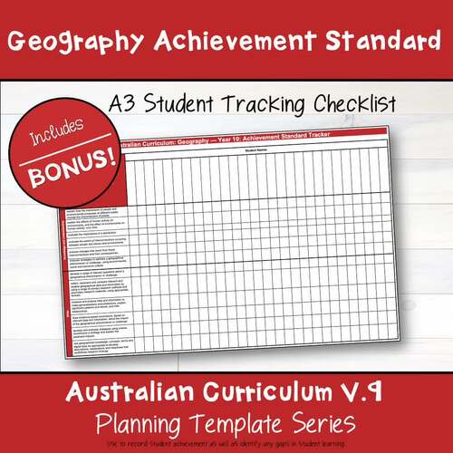 V9 Australian Curriculum GEOGRAPHY YEAR LEVEL PLAN Template Year 10