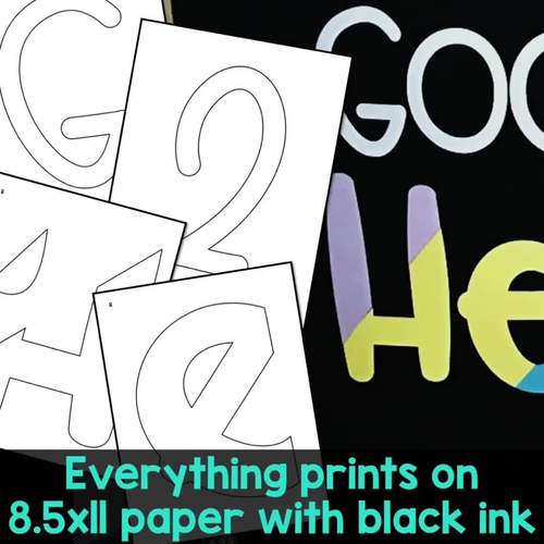 New Year 2021 Bulletin Board Kit by Rise over Run TpT