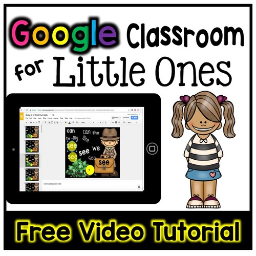 Google Classroom for Kindergarten by The Paisley Owl TpT