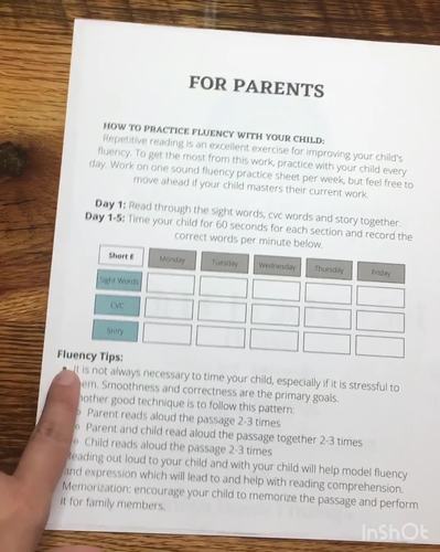 First Grade Short E CVC Words Phonics Worksheets Fluency Reading Passages