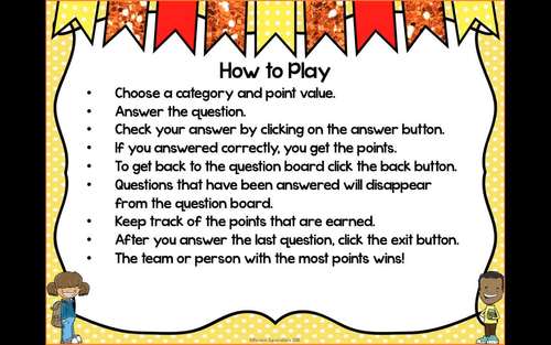 3rd Grade Math Test Prep PowerPoint Game: Game Show Style