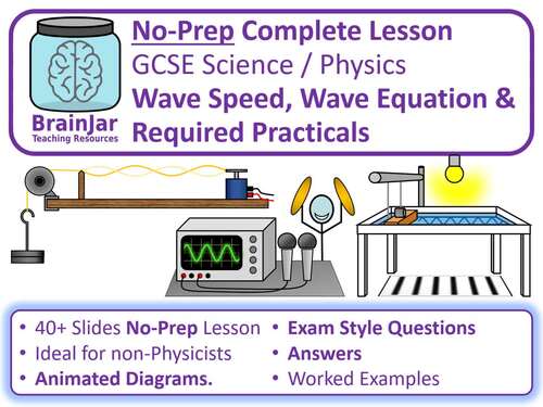 Wave Speed Equation & Labs (Practicals) - Complete No-Prep Lesson by ...