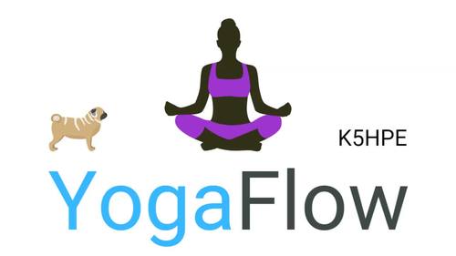 Preview of Yoga Flow, Stretch & Relaxation, Calming Cool-Down (5 Mins)