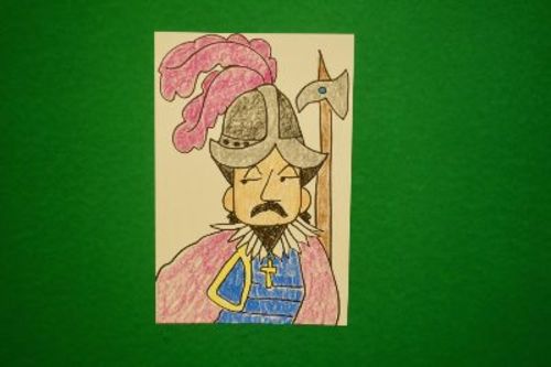 Preview of Let's Draw a Spanish Conquistador!