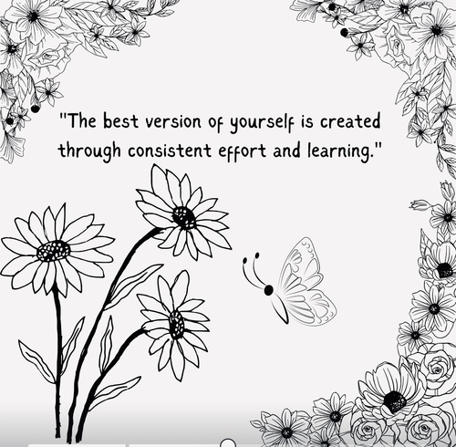 Preview of Motivational Quotes Work Project