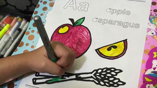 ABC Coloring Book by Bead Pond Media | TPT