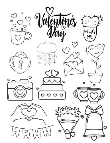 Valentines drawing store
