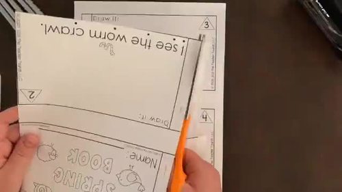 Spring Mini Book | Reading and Writing Activity