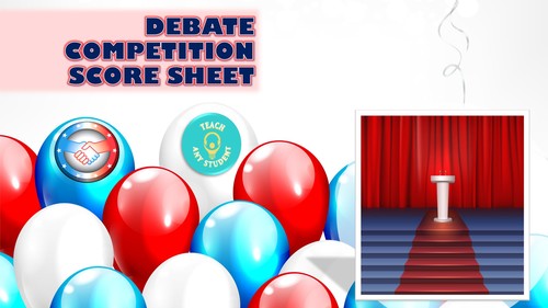 Preview of Debate Score Sheet