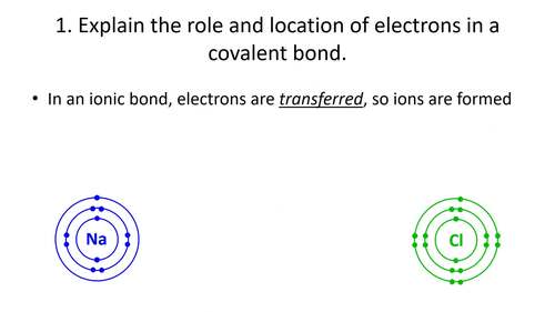 Covalent Compounds Unit – Chapter 6