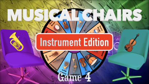 Preview of Musical Chairs Instrument Edition Game #4