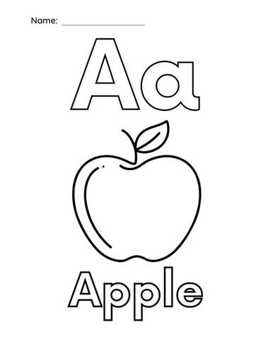 ABC Tracing and Coloring Book; Summer Learning; Uppercase & Lowercase ...