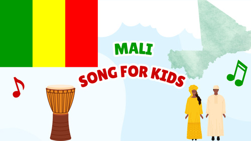 Preview of Mali Song for Kids | Country Study Video, MP3 & Lyrics PDF