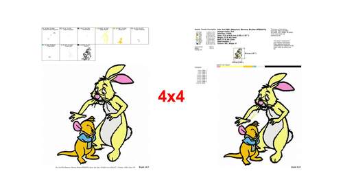 Winnie The Pooh Tigger Kanga Rabbit And Roo Playful Interactions And ...