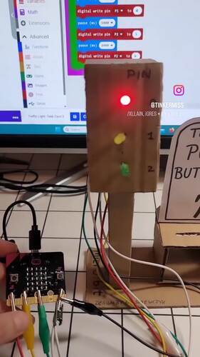Microbit Traffic Light Coding Project Task Card, Ready To Go, Easy to ...
