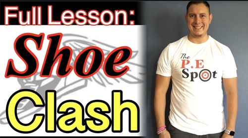 Preview of Distance Learning Physical Education Activity: "Shoe Clash Video"