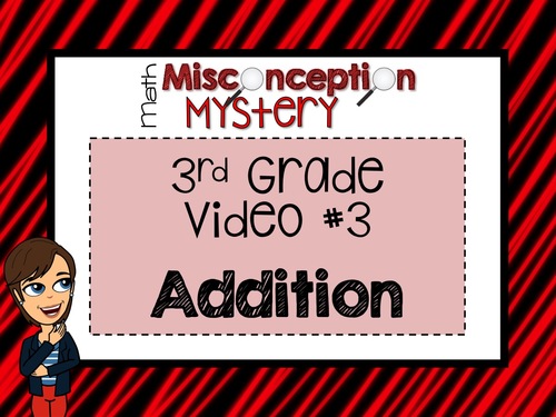Preview of 3rd Grade Math Mystery |  #3: Addition with Regrouping | DISTANCE LEARNING