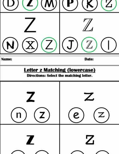 Adapted Alphabet/Letter of the Week Worksheets- Letter Z | Special ...