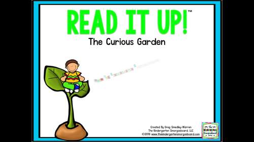 Read It Up The Curious Garden By Kindergarten Smorgasboard Tpt