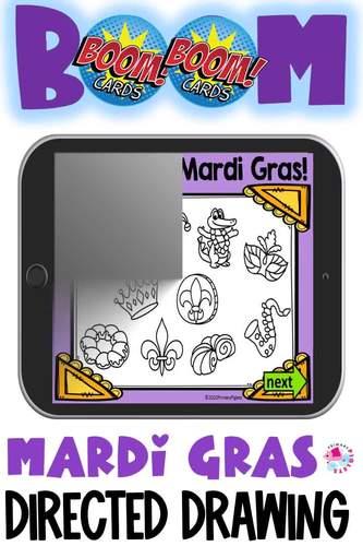 mardi gras directed drawing