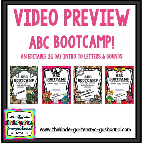 Preview of Video Preview: ABC Bootcamp® & Hats! A 26 Day Intro to Letters & Sounds