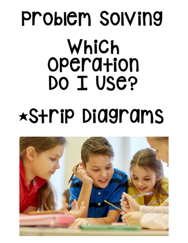 Preview of Problem Solving Flow Chart and Comic Strip Math