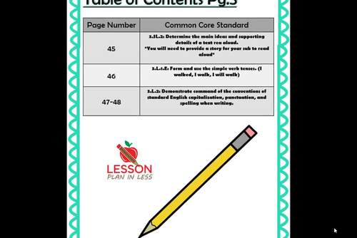 Year Long Sub Plans - 3rd Grade by Lesson Plan in Less | TPT