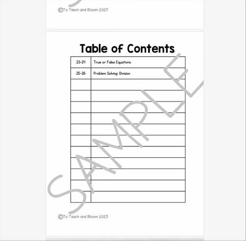 Big Ideas Math Interactive Notebook | Chapter 4 | Third Grade | TPT