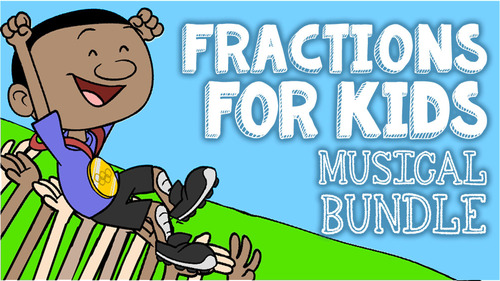 Preview of Multimedia Fractions Activity Pack: Video, Song, Activities, Worksheets, Posters