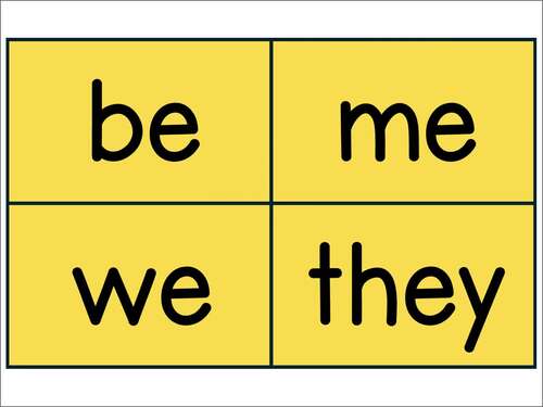CKLA Amplify First Grade Tricky Words | Editable | Color & BW | TPT