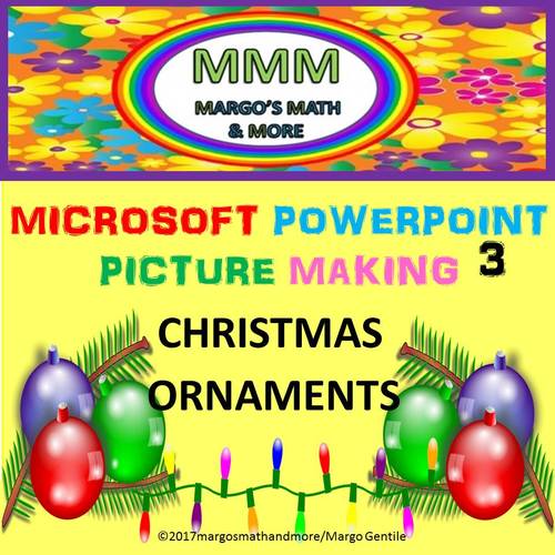 Preview of Video 3: Tutorial Make Christmas Ornaments With Microsoft PowerPt's Basic Shapes